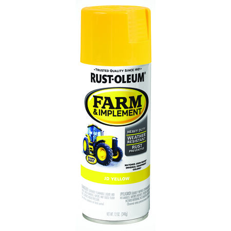 Rust-Oleum Specialty Indoor and Outdoor Gloss JD Yellow Farm & Implement 12 oz