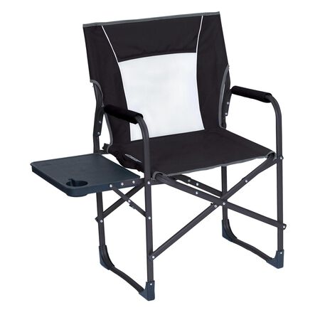 GCI Outdoor Slim-Fold Black Director's Folding Chair