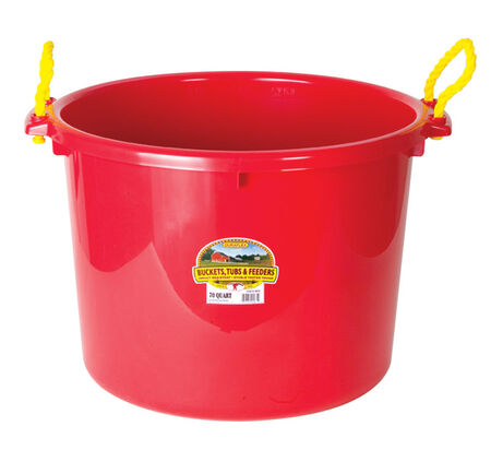 Miller 70 qt. Muck Tub For Livestock 21-3/4 in. D x 17-1/4 in. H