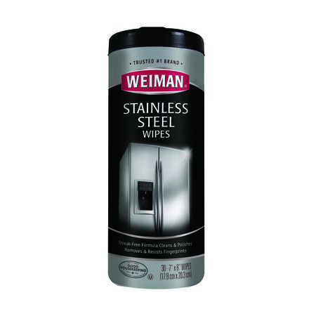 Weiman 30 pk Stainless Steel Cleaner Wipes