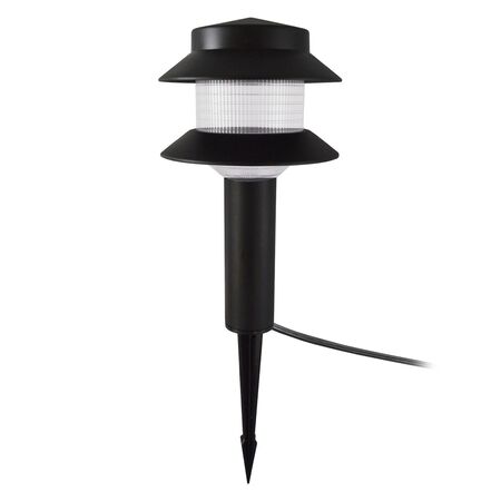 Living Accents Black Low Voltage 0.5 watts LED Pagoda Light 1 pk