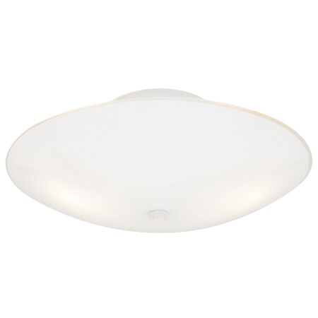 Westinghouse White Ceiling Fixture 6-1/2 in. H x 13 in. W