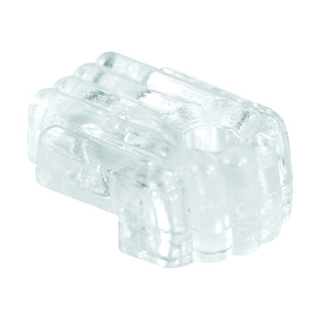 Prime-Line Clear Small Mirror Holder Clip 20 lb 6 pk