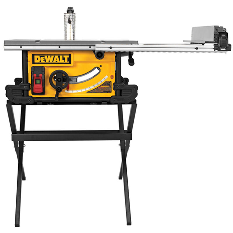 10 Job Site Table Saw With Scissor Stand
