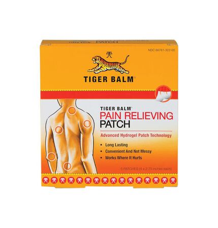 Tiger Balm Pain Relief Patch 5 pk
