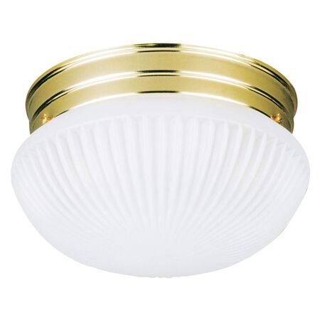 Westinghouse Polished Brass Ceiling Fixture 4-3/4 in. H x 7-1/2 in. W