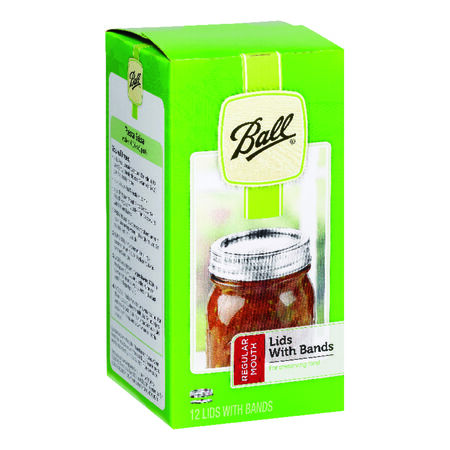 Ball Regular Mouth Lids and Bands for Canning Jars 12 pk