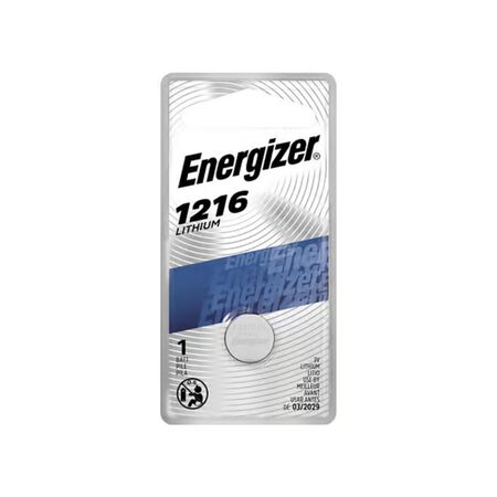 Energizer Lithium 1216 3 V Keyless Entry Battery 1 Pack