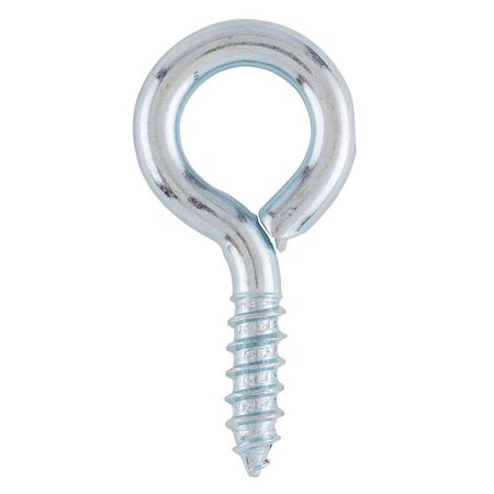 Ace 1/4 in. D X 1-13/16 in. L Zinc-Plated Steel Screw Eye 80 lb. cap. 5 pk