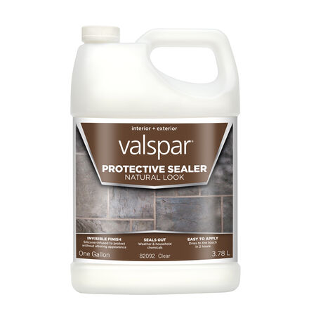 Valspar Natural Look Protective Sealer Clear Silicone Natural Sealer 1 gal