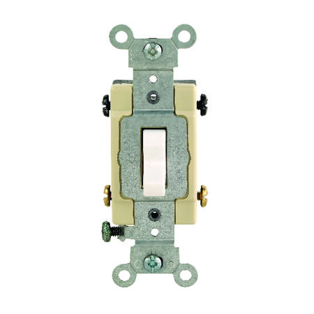 Leviton Commercial 20 amps Toggle 4-Way Switch Single Pole