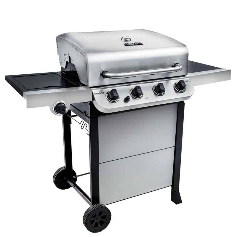 Char Broil Performance Liquid Propane Freestanding Grill Stainless Steel 4 Stine Home Yard The Family You Can Build Around