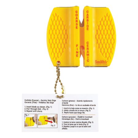 Smith's 7 in. L Carbide/Ceramic Knife Sharpener 800 Grit 1 pc