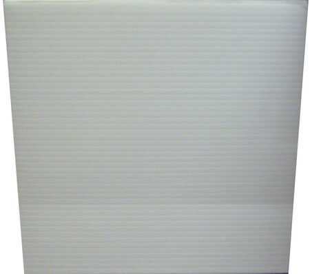 Plaskolite Single Corrugated Plastic Sheet 18 in. W X 24 in. L X .157 in. T