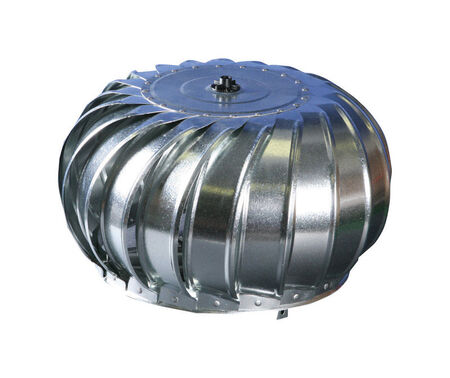 Air Vent Turbine Head 12.5in. x 17.75in. x 17.75in. 17.75in. 95 Sq." 12in. Internal Gallonvaniz