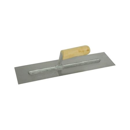 Marshalltown QLT 4 in. W X 16 in. L Polished Steel Finishing Trowel