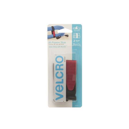 Velcro Strap 18 in. L 2 pk
