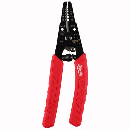 Milwaukee 10-20 AWG Comfort Grip Wire Stripper & Cutter