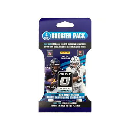 Panini 2025 Donruss Optic Football Booster Pack Trading Cards