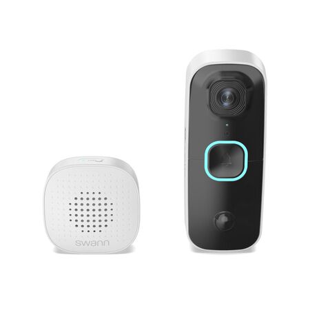 Swann Buddy 4K UHD Wireless Video Doorbell and Chime Speaker Unit