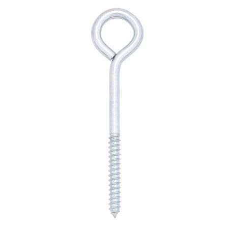 Hampton 5/16 in. X 5 in. L Zinc-Plated Steel Lag Thread Eyebolt