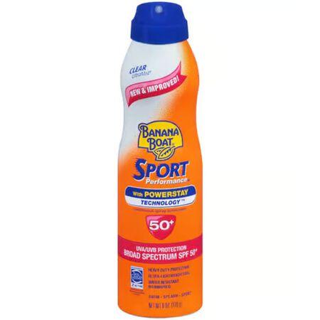 Banana Boat Sport Performance Continuous Spray Sunscreen 6 oz. 1 Pack