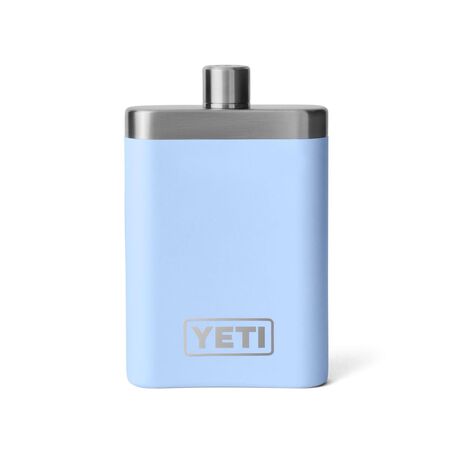 YETI 7 oz Big Sky Blue Stainless Steel Flask