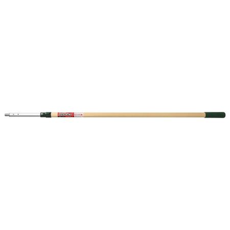 Wooster Sherlock Telescoping 8 ft. L X 1.86 in. D Aluminum/Fiberglass Extension Pole Beige/Green