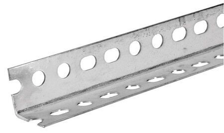 Boltmaster Slotted Angle 1-1/2 in. x 1-1/2 in. x 96 in. 14 Ga Bracing Supports Hanging Objects Bul
