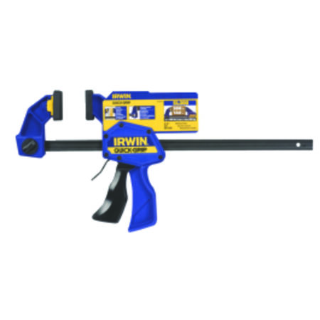 Irwin Quick-Grip 12 in. X 3-1/2 in. D Bar Clamp 300 lb