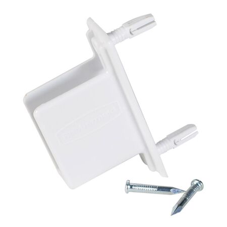 Rubbermaid 8.6 in. H X 7 in. W X 1.3 in. L Metal Sidewall Bracket