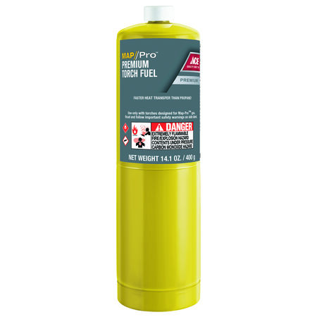 Ace MAP Pro 14.1 oz Gas Cylinder Steel 1 pc