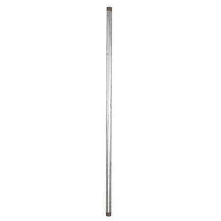 B&K Mueller 1 in. D X 48 in. L Galvanized Steel Pre-Cut Pipe