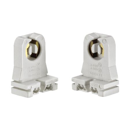 Leviton Thermoset Plastic Fluorescent Pedestal Base Lampholder 1 pk