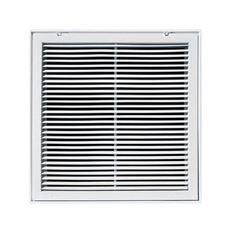 Tru Aire 24 in. W x 24 in. H White Return Air Filter Grille Steel
