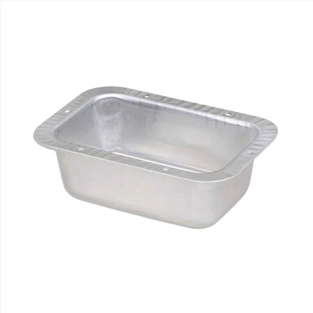 Amerimax 1.5 in. H X 4.75 in. W X 3.25 in. L Metallic Aluminum K Outlet