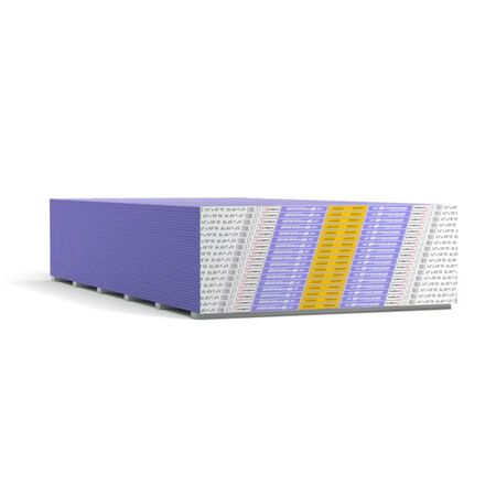 Gold Bond 1/2-in. x 4-ft. x 12-ft. PURPLE XP Mold Resistant Moisture Resistant Regular Drywall Panel