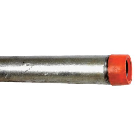 B&K Mueller 1-1/2 in. D X 60 in. L Galvanized Steel Pre-Cut Pipe
