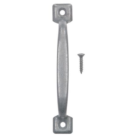Ace 4.8 in. L Galvanized Silver Steel Screen Door Pull