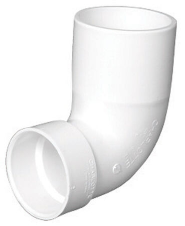 Charlotte Pipe Schedule 40 4 in. Hub X 3 in. D Spigot PVC Closet Flange 1 pk