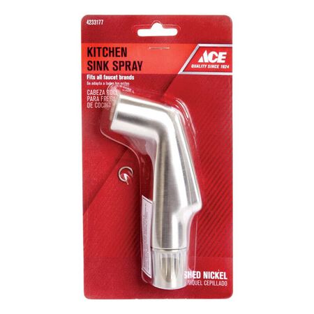 Ace For Universal Brushed Nickel Kitchen Faucet Sprayer