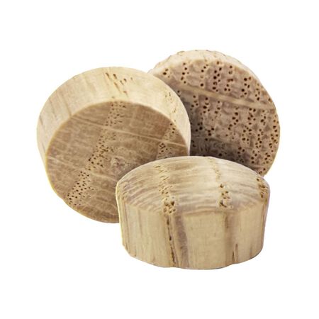 Richelieu Round Oak Head Plug 1/2 in. D X.5 in. L 25 pk Natural