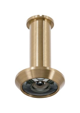 Ace 0.54 in. D 200 deg Bright Brass Door Viewer
