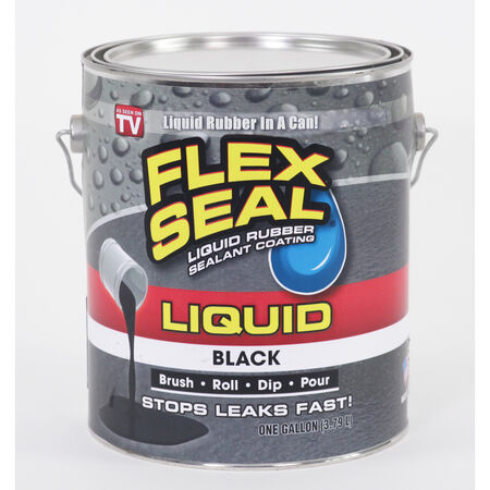 FLEX SEAL Family of Products FLEX SEAL Black Liquid Rubber Sealant Coating 1 gal