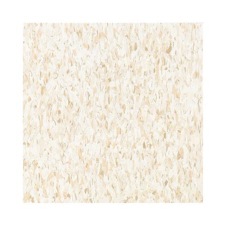 Imperial Texture VCT 12 in. x 12 in. Fortress White Standard Excelon Commercial Vinyl Tile (45 sq. ft. / case)