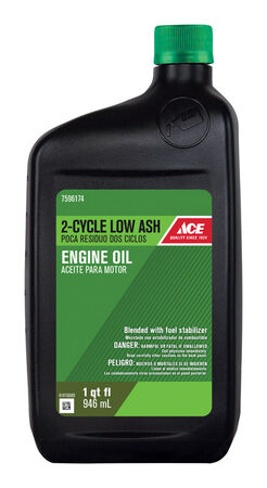 Ace Low Ash 2 Cycle Engine Motor Oil 1 qt.
