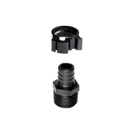 Flair-It PEXLock 3/4 in. MPT X 3/4 in. D MPT Plastic Adapter