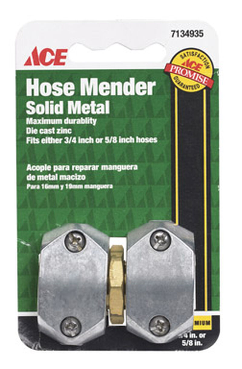 Ace 5 8 Or 3 4 In Zinc Hose Mender Clamp Stine Home Yard The Family You Can Build Around