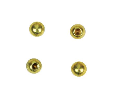 Jandorf Solid Brass Balls Brass 3/8 in. L 4 pk