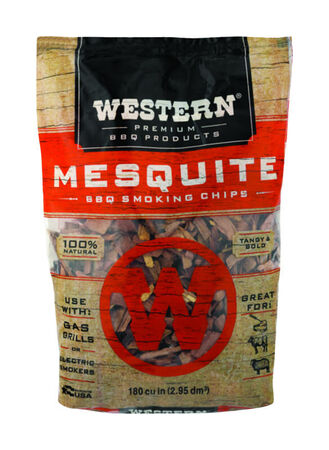 Western Mesquite Wood Smoking Chips 2-1/4 lb.